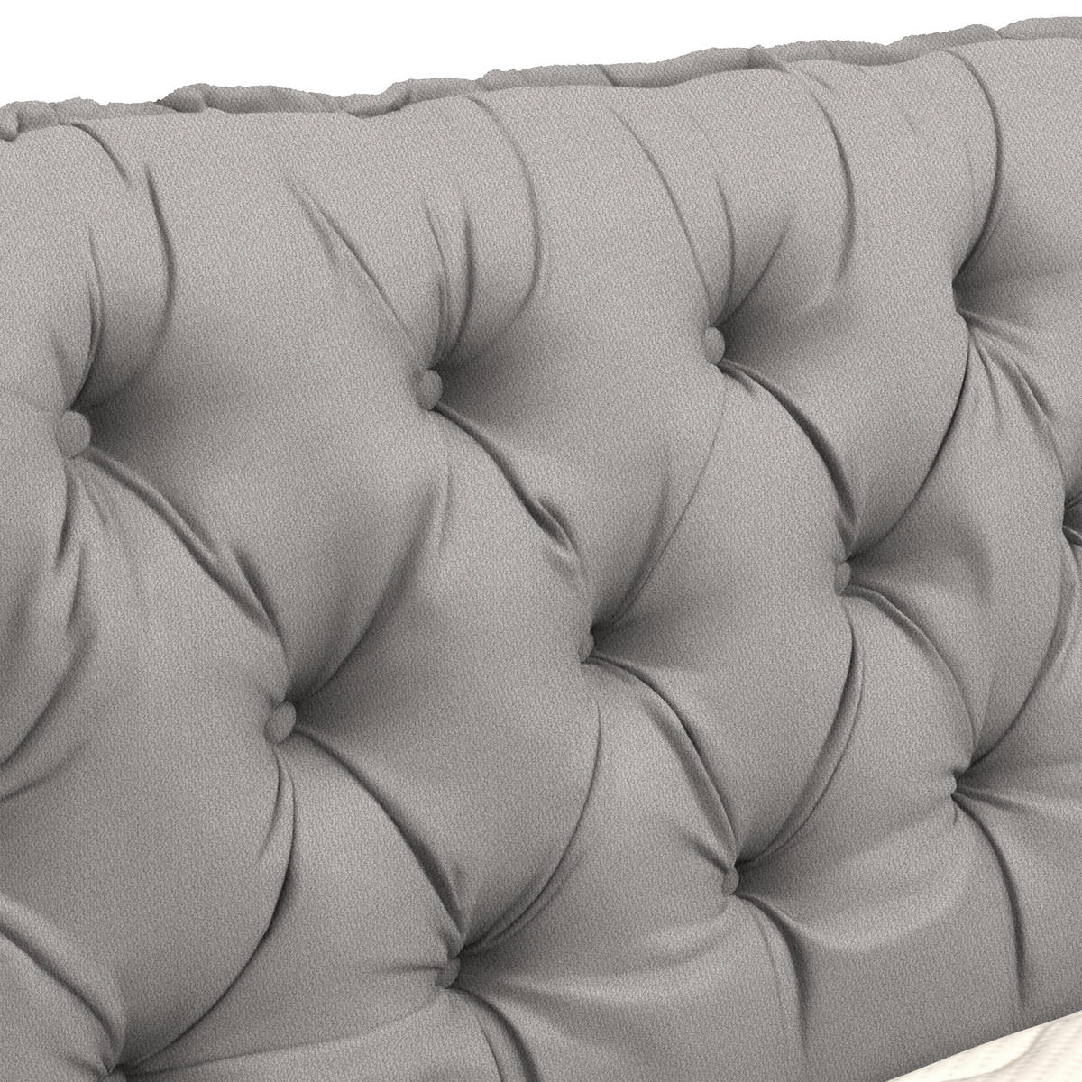 BOXSPRINGBETT 160/200 cm  Hellgrau  - Blau/Silberfarben, Basics, Holzwerkstoff/Textil (160/200cm) - Welnova