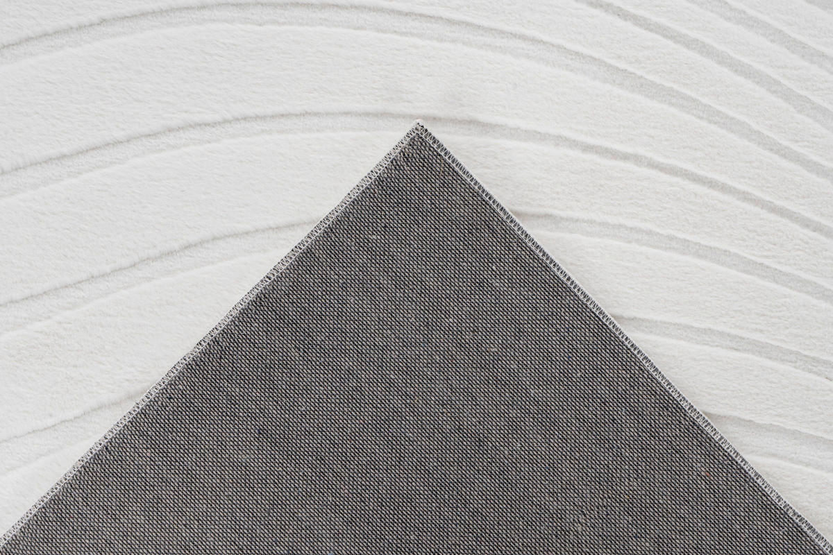 FLACHWEBETEPPICH 200/290 cm Elfenbein rechteckig  - Elfenbein, Basics, Textil (200/290cm) - Kayoom