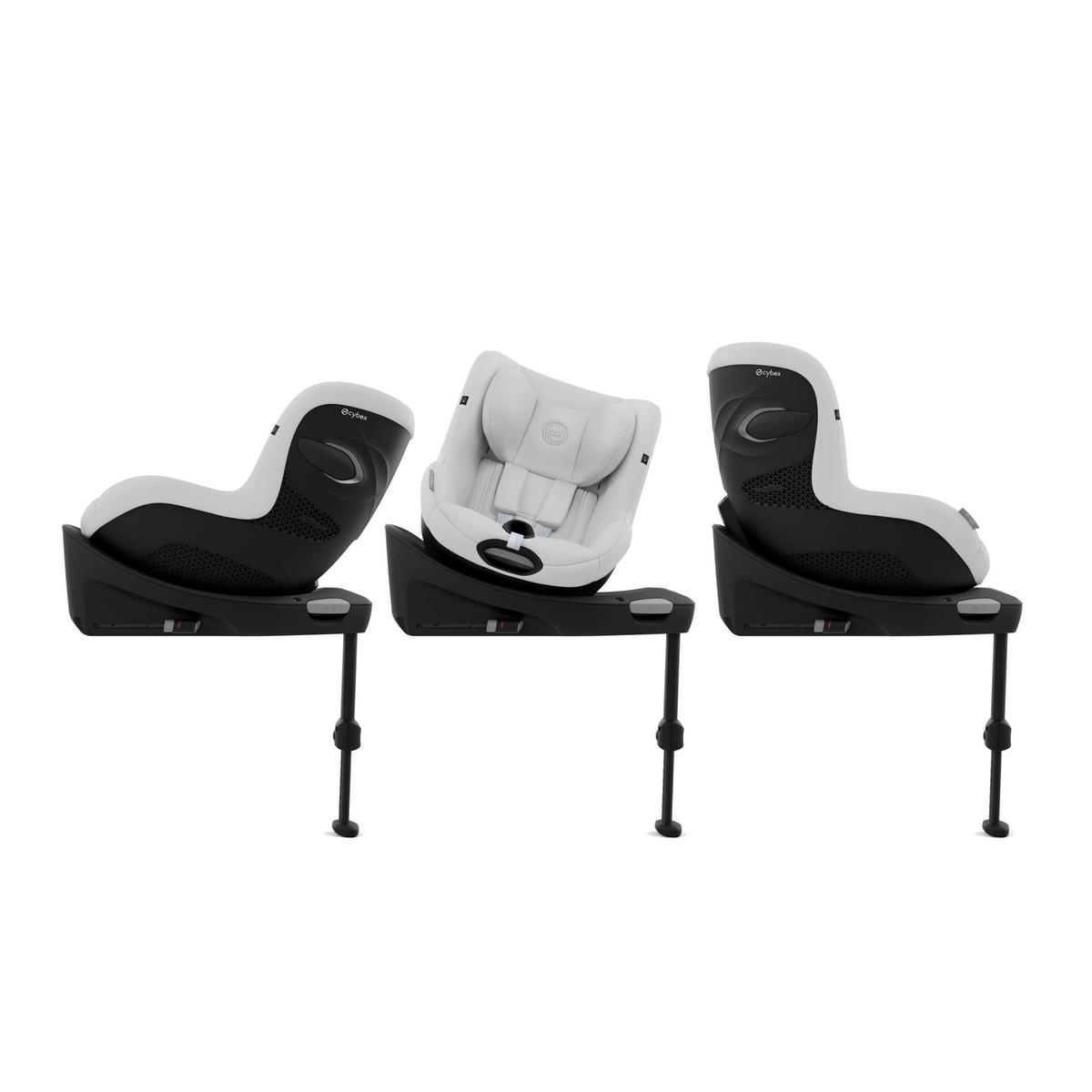 REBOARDER-KINDERSITZ Sirona Gi i-Size  - Hellgrau, Basics, Kunststoff/Textil (71/44/75cm) - cybex GOLD