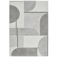 WEBTEPPICH 160/230 cm Valencia  - Dunkelgrau/Hellgrau, Design, Textil (160/230cm) - Novel