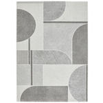 WEBTEPPICH 160/230 cm Valencia  - Dunkelgrau/Hellgrau, Design, Textil (160/230cm) - Novel