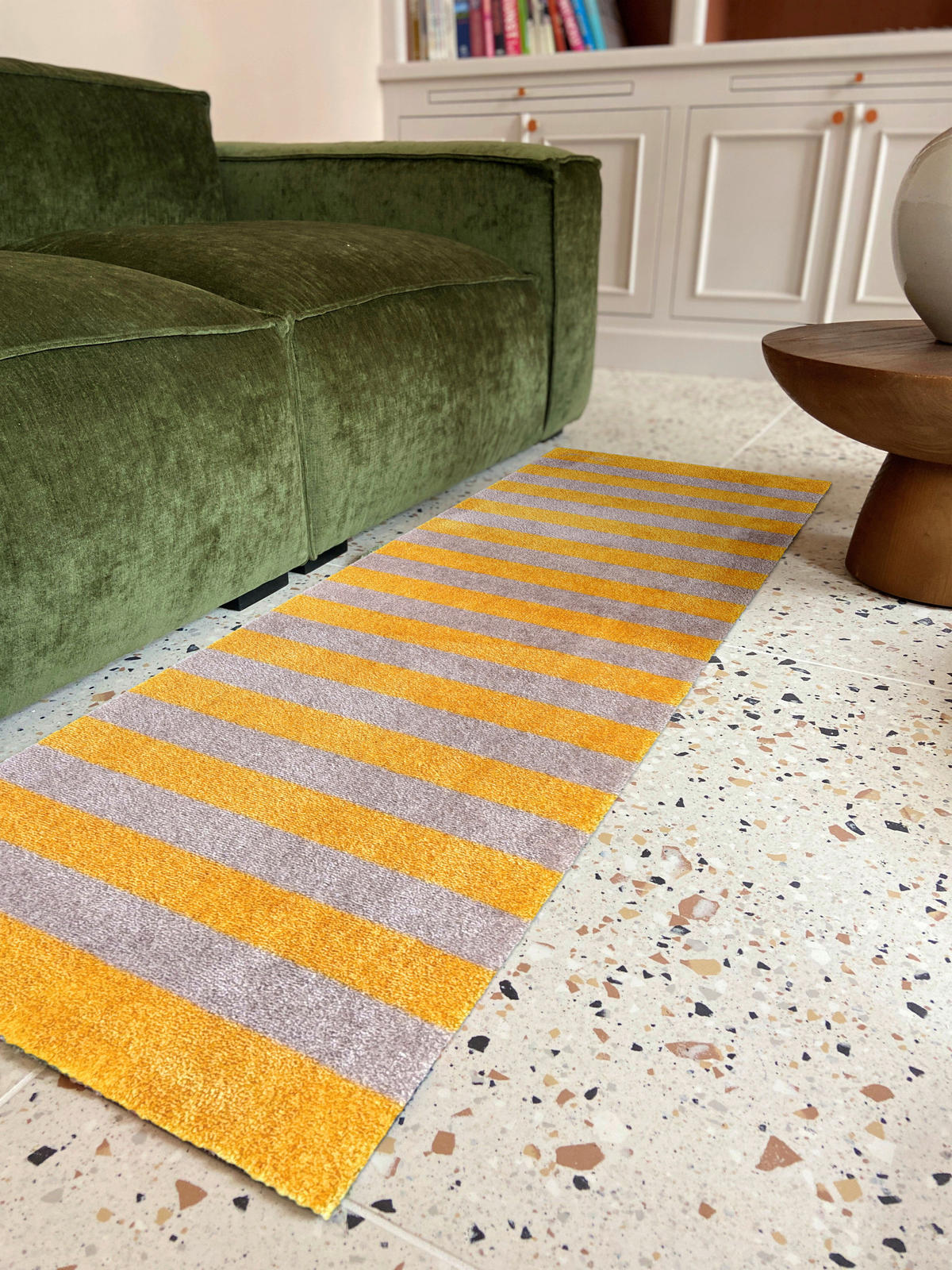 LÄUFER 50/150 cm Touch  - Gelb/Beige, Trend, Kunststoff (50/150cm) - madaboutmats