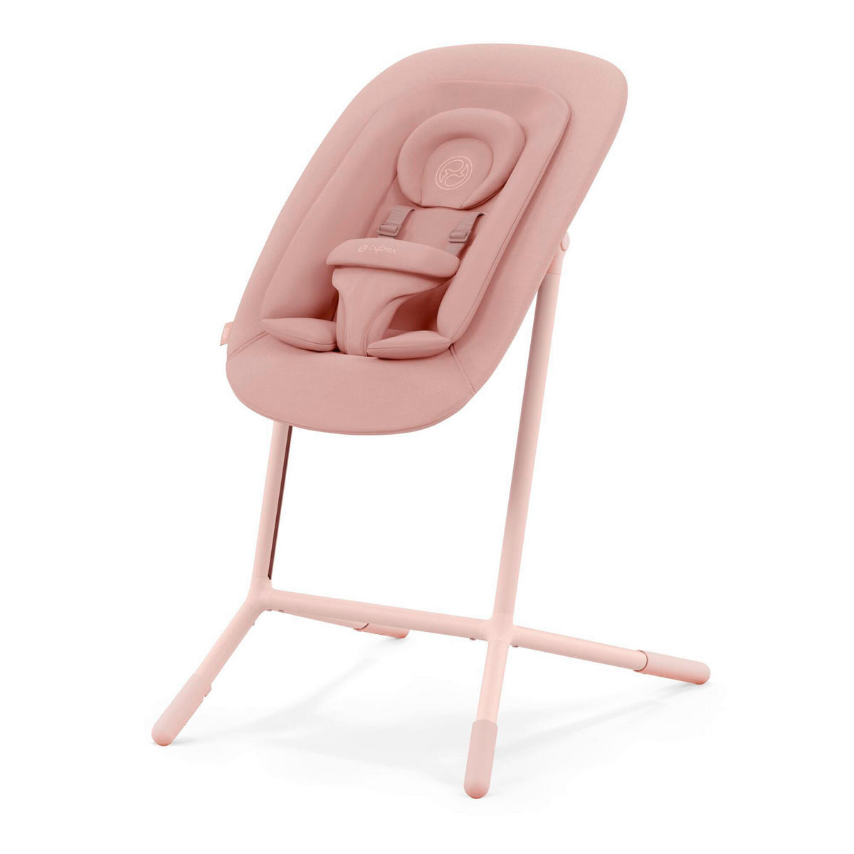HRANILICA  Lemo 4 in 1 Set  - ružičasta, Basics, drvo/plastika (56/54,5/81,5cm) - cybex GOLD