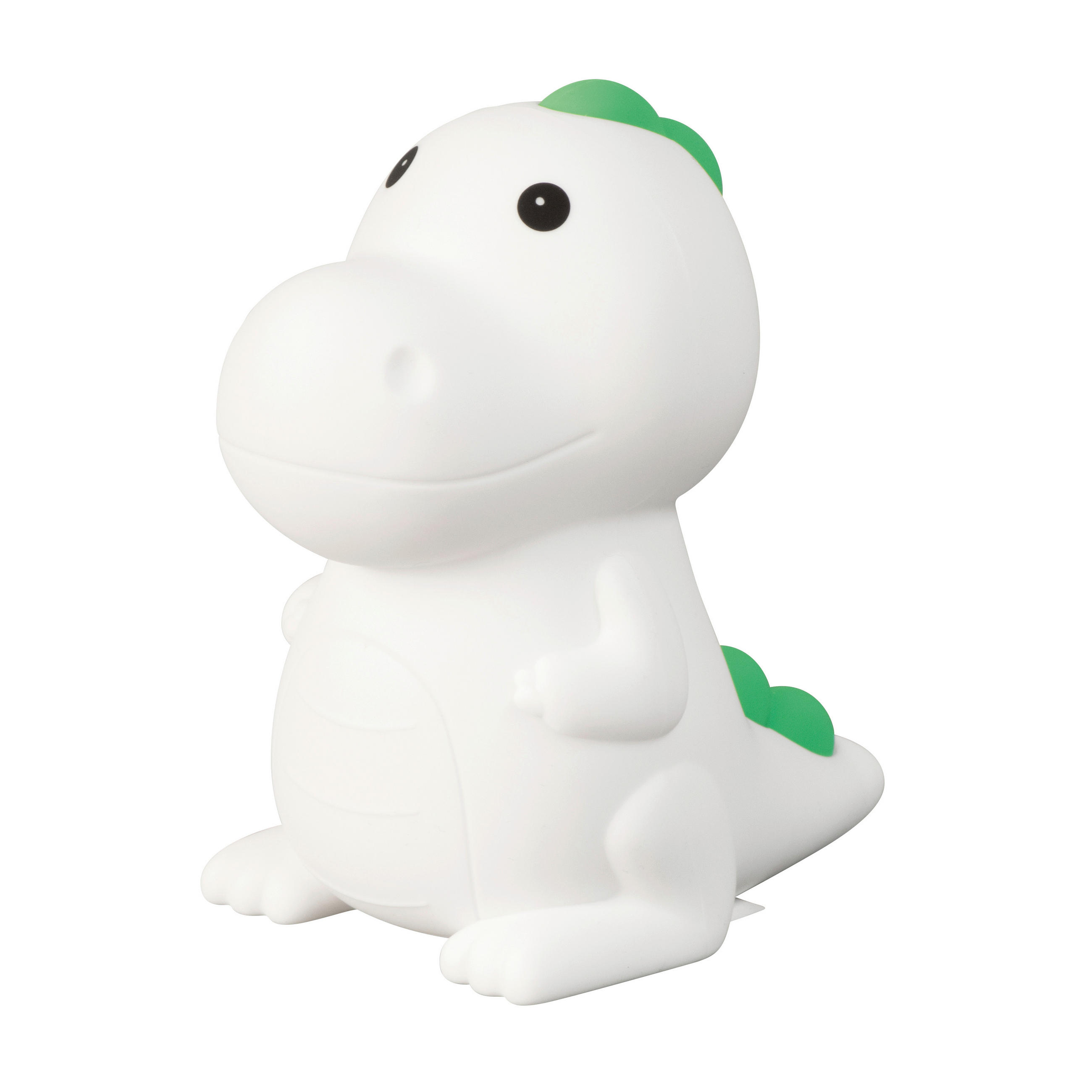 DĚTSKÉ NOČNÍ SVĚTLO, 13,5/8,5/14 cm - bílá/zelená, Trend, plast (13,5/8,5/14cm)