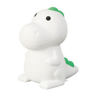 KINDER-NACHTLICHT Poldi 13,5/8,5/14 cm   - Weiß/Grün, Trend, Kunststoff (13,5/8,5/14cm)