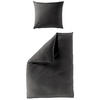 BETTWÄSCHE Makosatin 135/200 cm  - Graphitfarben, KONVENTIONELL, Textil (135/200cm) - Bierbaum