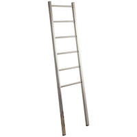 HANDTUCHLEITER - Edelstahlfarben, Basics, Metall (40/160/3cm)