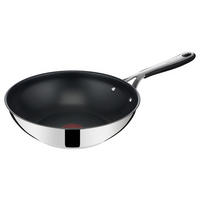 WOKPANNA 28 cm  - stålfärgad, Design, metall/plast (28cm) - Tefal