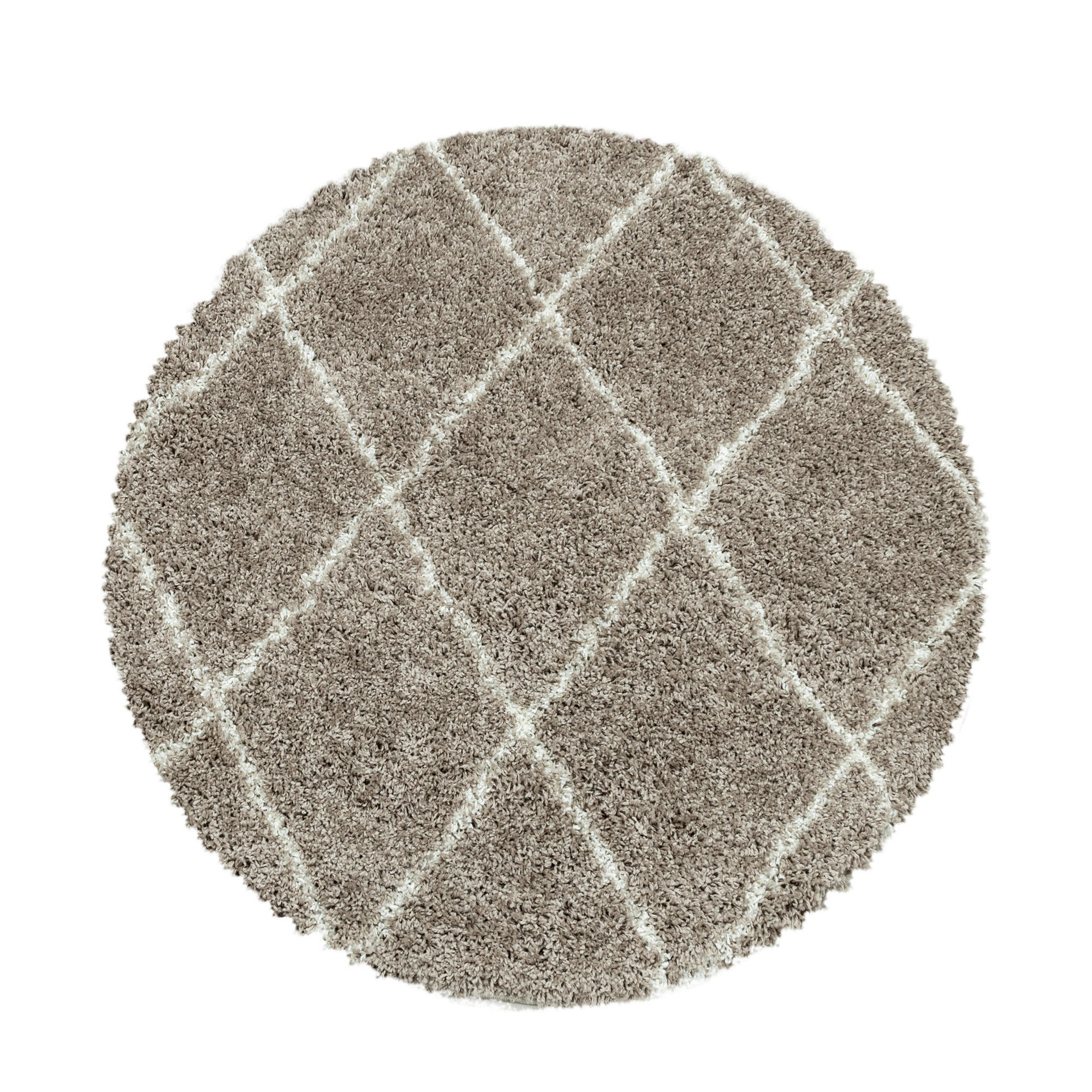 HOCHFLORTEPPICH 80 cm Alvor 3401 beige Beige  - Beige, Basics, Textil (80cm) - Novel