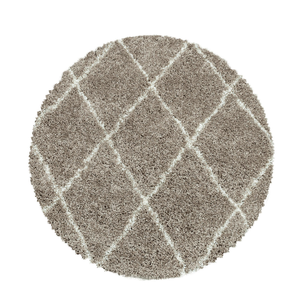 KOBEREC S VYSOKÝM VLASEM, 120 cm béžová - béžová, Basics, textil (120cm) - Novel