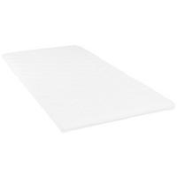TOPPER LATEX TOPPER 90/200 cm Höhe ca. 6 cm  - Weiß, MODERN, Textil (90/200cm) - Livetastic