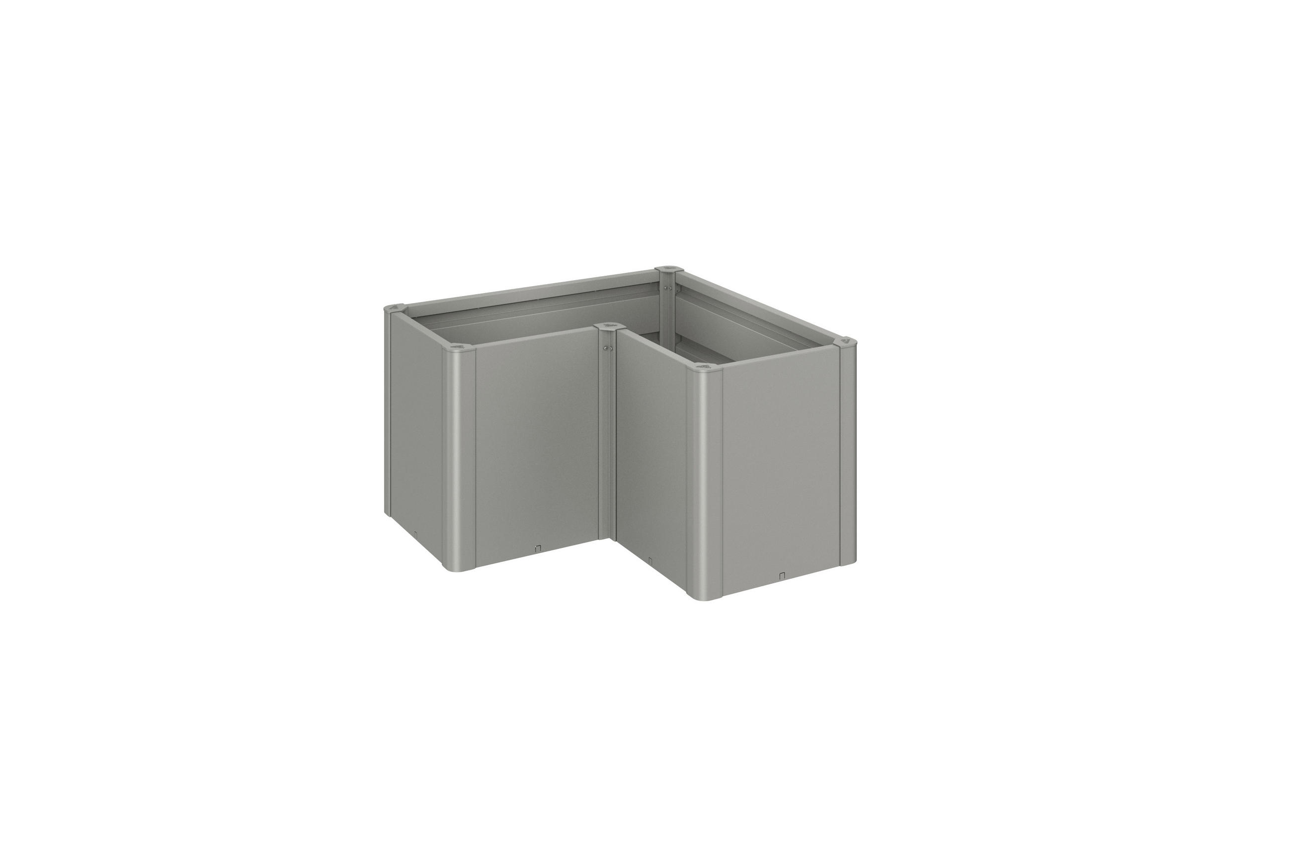 PFLANZENBEET 102/61/102 cm  - Dunkelgrau, Basics, Metall (102/61/102cm) - Biohort