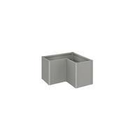 HOCHBEET - Dunkelgrau, Basics, Metall (102/61/102cm) - Biohort
