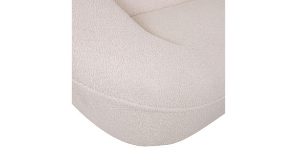 2-SITZER-SOFA in Flachgewebe Weiß  - Schwarz/Weiß, KONVENTIONELL, Kunststoff/Textil (223/79/94cm) - Carryhome