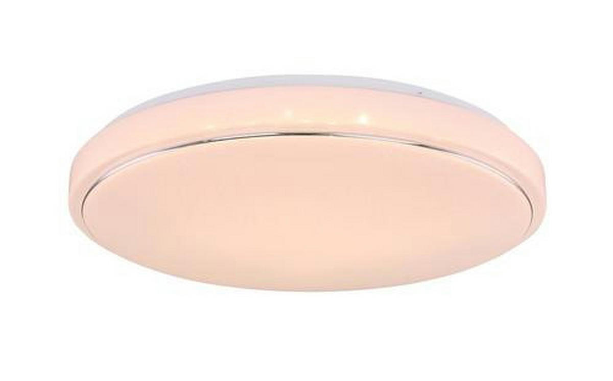 STROPNA LED-SVETILKA   //3000-6000 K/230 V/ - bela/opal, Konvencionalno, kovina/umetna masa (49/7,5cm)