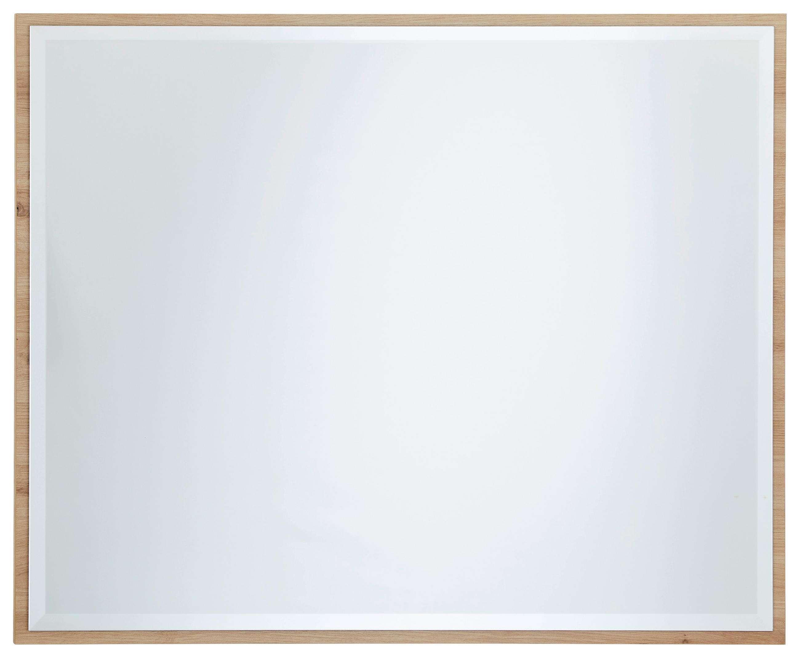 WANDSPIEGEL 92/75/2 cm  - Eiche Artisan, KONVENTIONELL, Glas/Holzwerkstoff (92/75/2cm) - home24