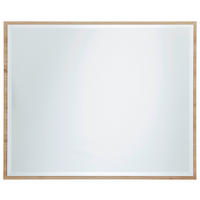 WANDSPIEGEL 92/75/2 cm  - Eiche Artisan, KONVENTIONELL, Glas/Holzwerkstoff (92/75/2cm) - home24