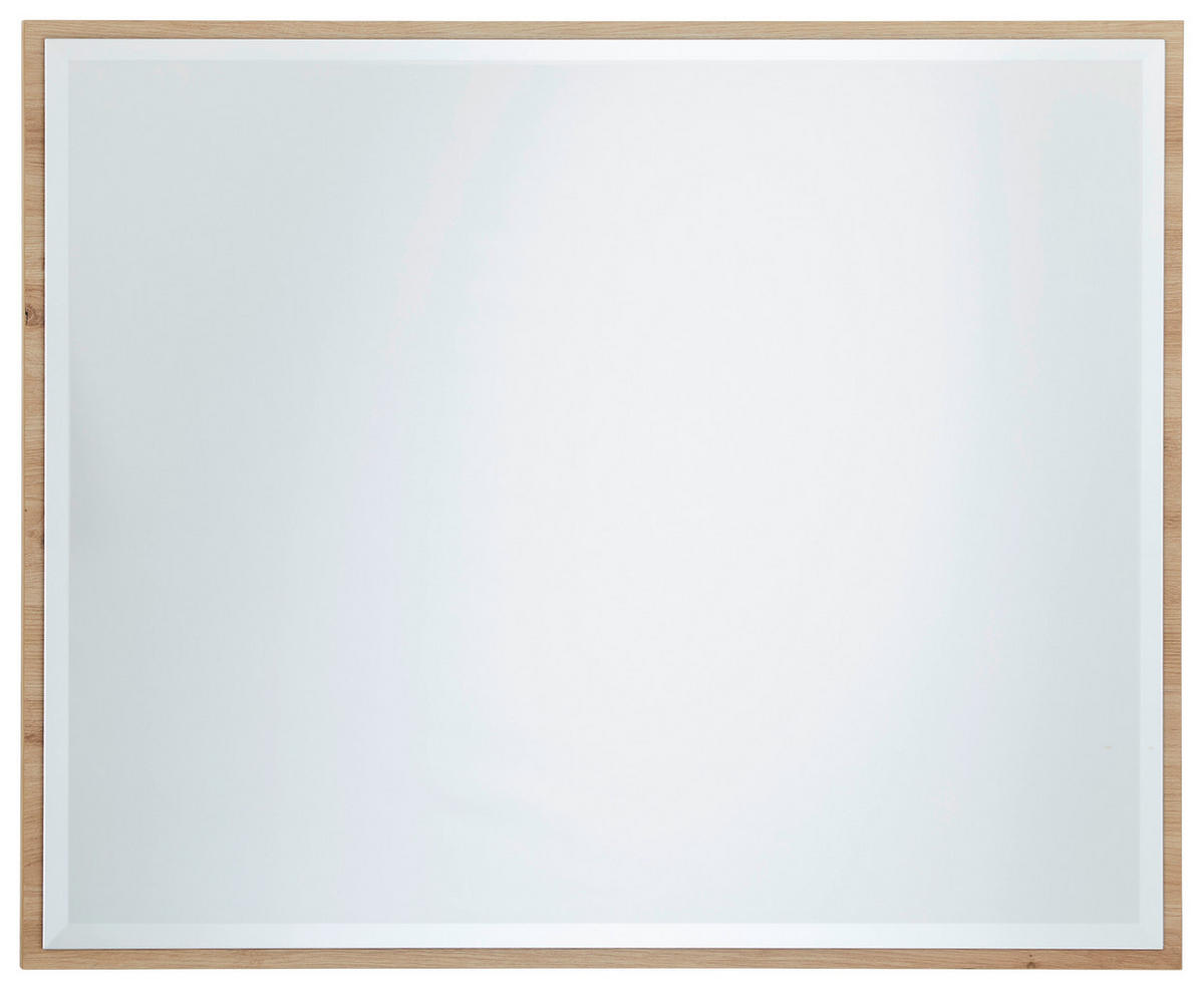 WANDSPIEGEL 92/75/2 cm  - Eiche Artisan, KONVENTIONELL, Glas/Holzwerkstoff (92/75/2cm) - home24