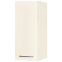 KÜCHENOBERSCHRANK 30/72/35 cm  in Magnolie  - Edelstahlfarben/Magnolie, MODERN, Holzwerkstoff/Metall (30/72/35cm) - Nobilia