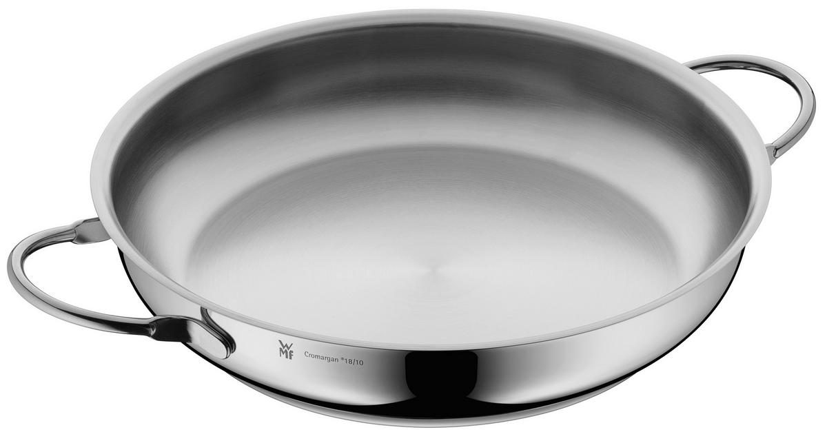 SERVIERPFANNE 28 cm  - Edelstahlfarben, Basics, Metall (28cm) - WMF
