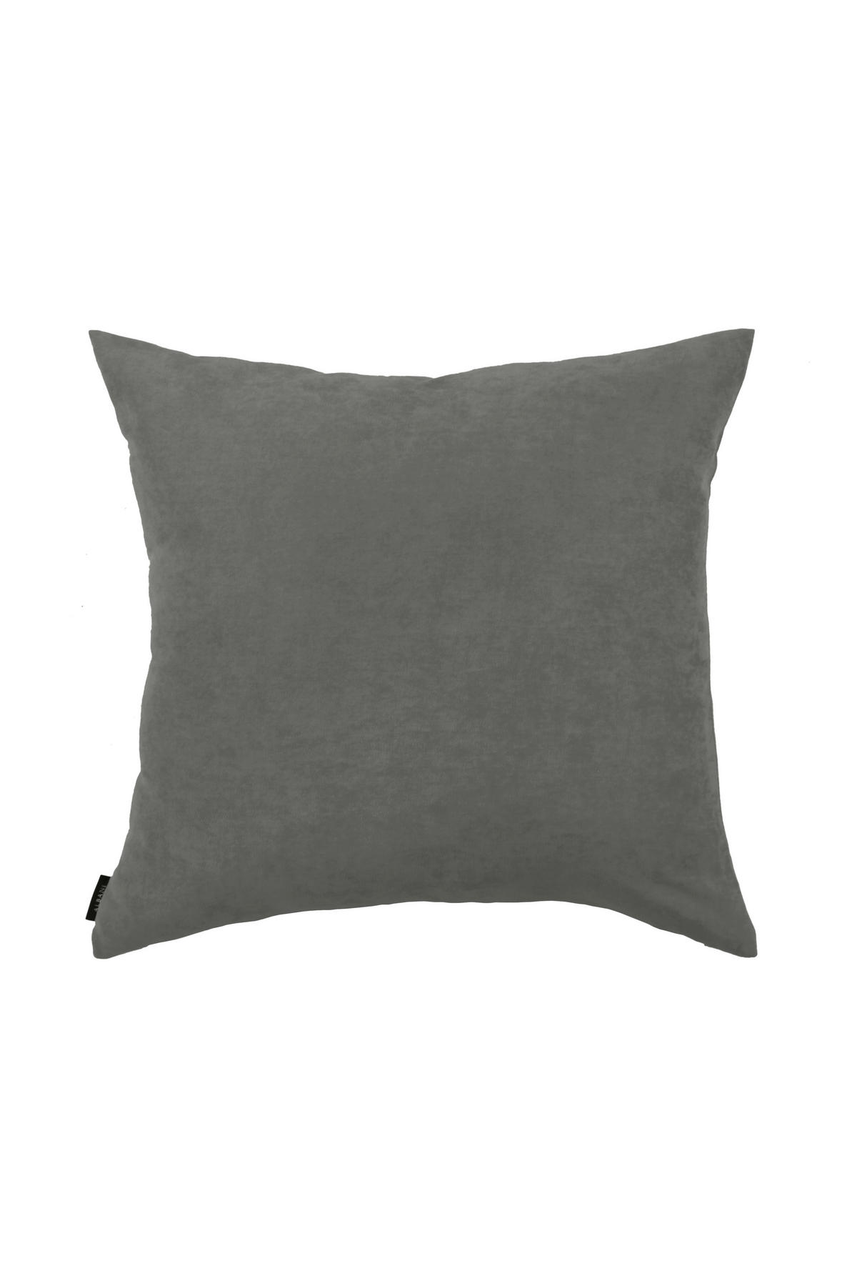 KISSENHÜLLE 40/40 cm  - Anthrazit, Basics, Textil (40/40cm)