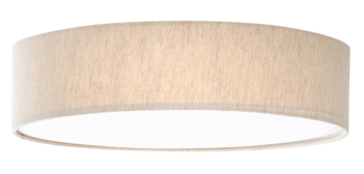 STROPNA LED-SVETILKA  CONNY //3000 K/230 V/ - bela/bež, Konvencionalno, kovina/umetna masa (50/18cm)