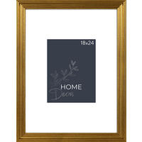 BILDERRAHMEN - Goldfarben, Basics, Glas/Kunststoff (20cm)