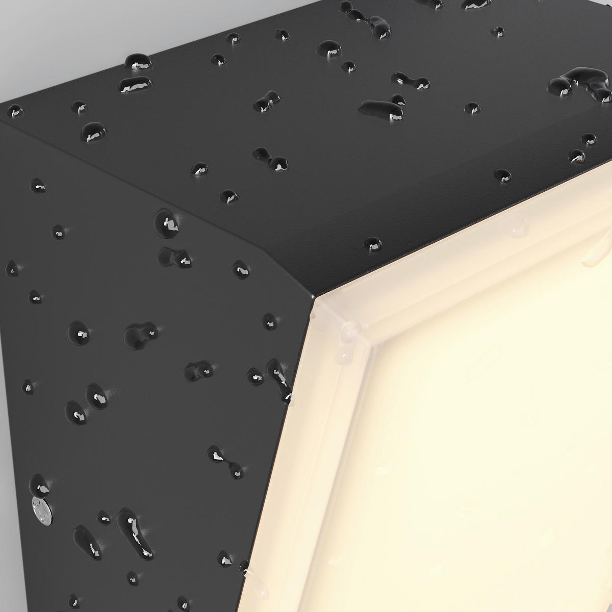 WANDLEUCHTE Brick 7/18/9 cm  - Graphitfarben, Design, Metall (7/18/9cm) - MAYTONI