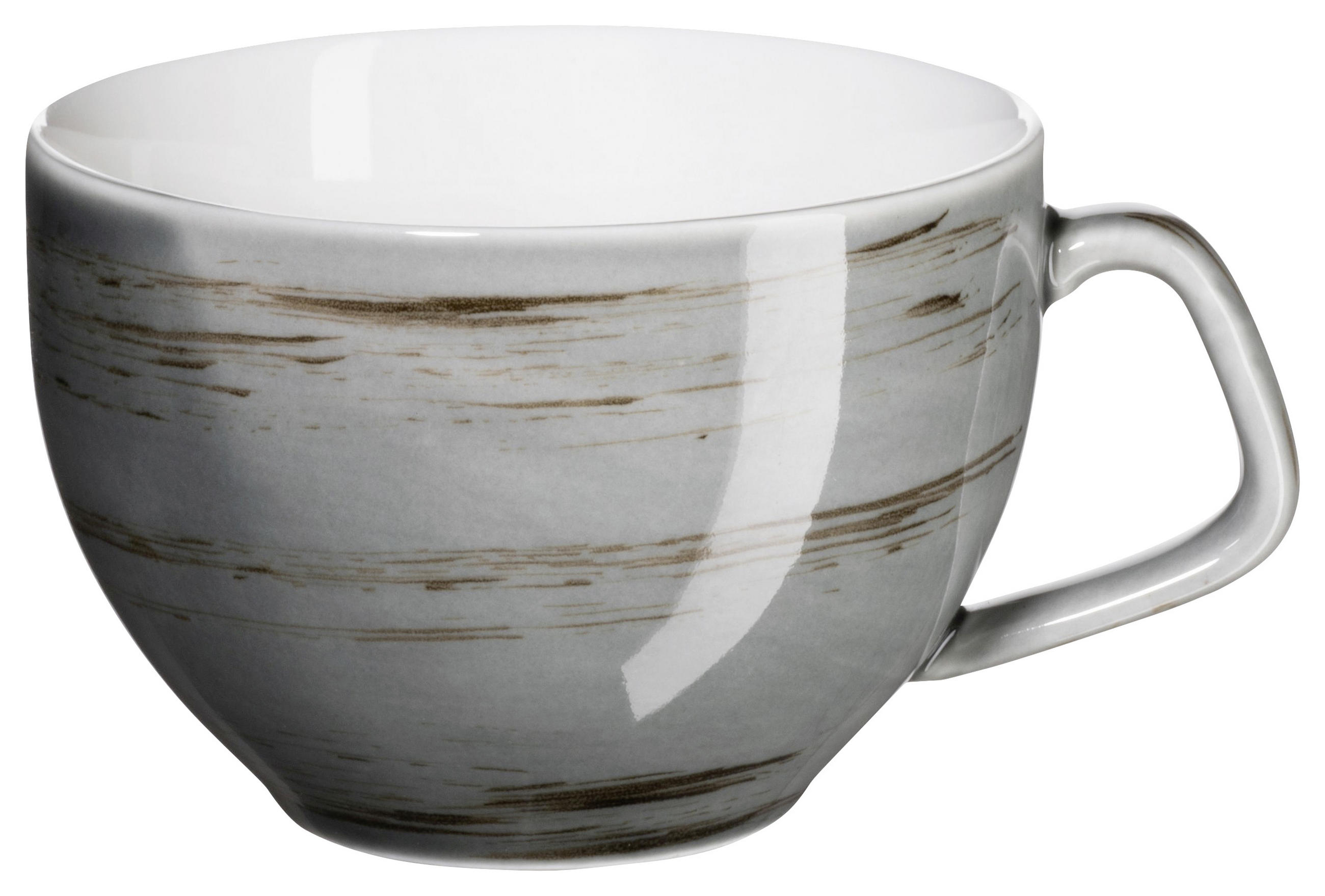 KAFFEETASSEN SET DERBY 8-teilig  - Blau/Beige, Basics, Keramik (40/30/20cm) - Mäser
