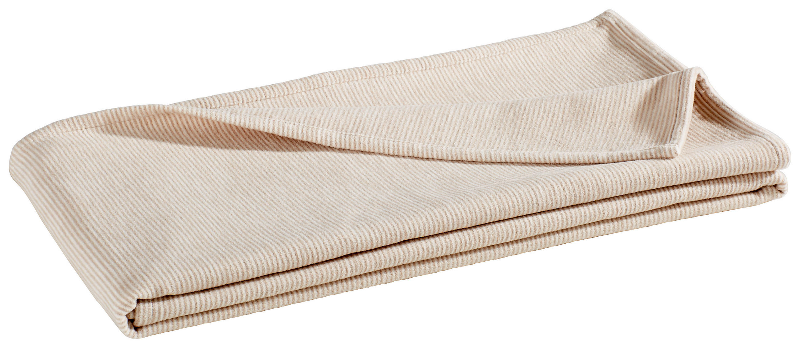 WOHNDECKE 140/200 cm  - Sandfarben, Basics, Textil (140/200cm) - Linea Natura