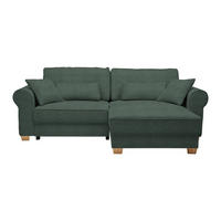 HÖRNSOFFA i mörkgrön  - mörkgrön, Modern, trämaterial/trä (255/185cm) - MID.YOU