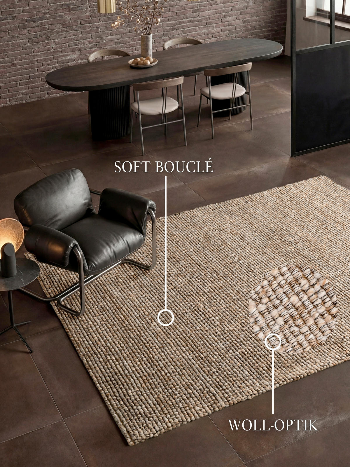 HANDWEBTEPPICH Wohnzimmer 200/290 cm Kollektion 1852 Wilma Multicolor, Beige rechteckig  - Beige/Multicolor, Basics, Textil (200/290cm) - Villeroy & Boch