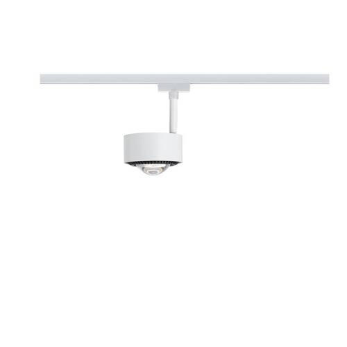 SCHIENENSYSTEM-STRAHLER Aldan II   - Schwarz/Weiß, Basics, Metall (9,8cm) - Paulmann