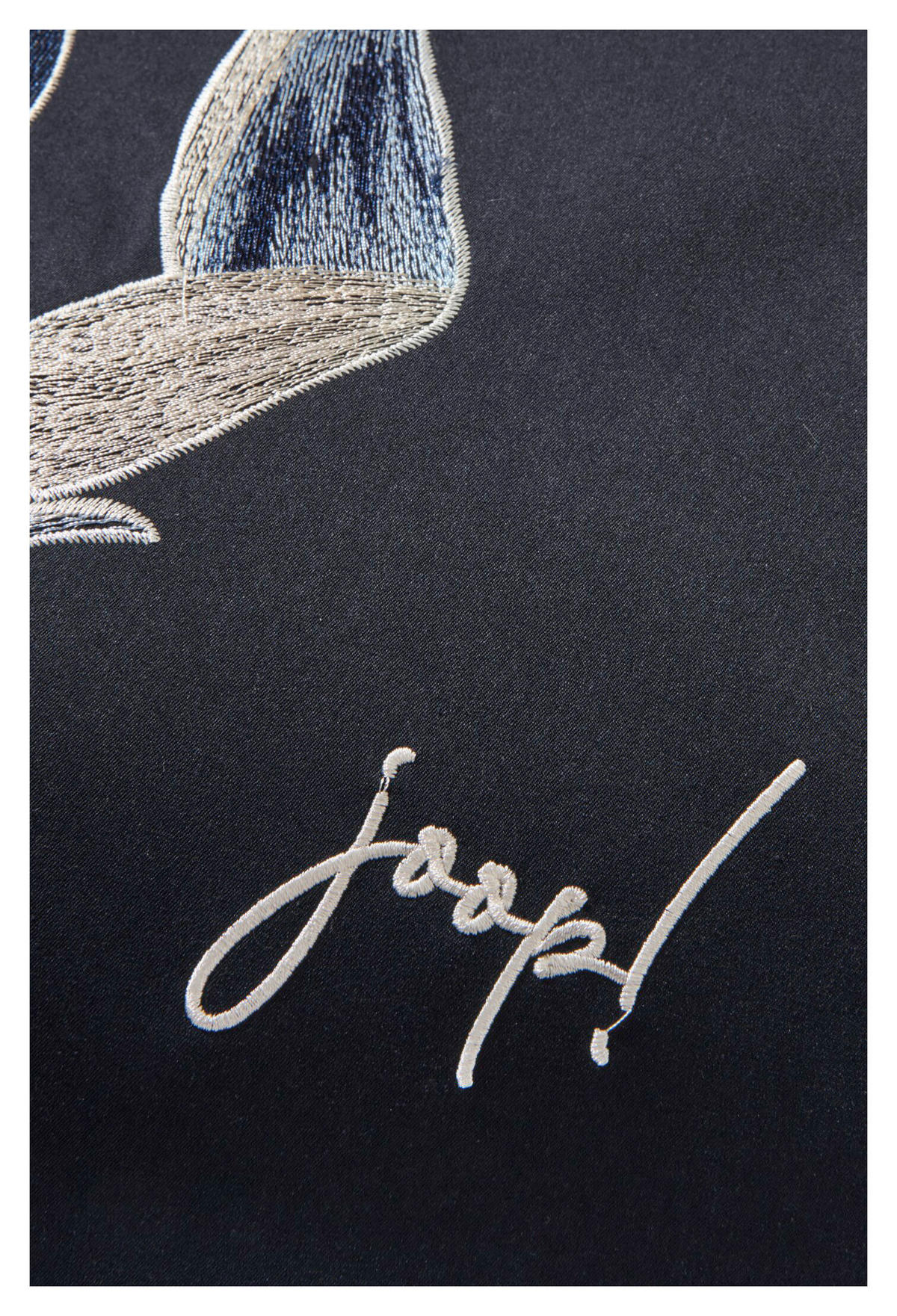 KISSENHÜLLE J!Flora 40/60 cm  - Dunkelblau, Basics, Textil (40/60cm) - Joop!