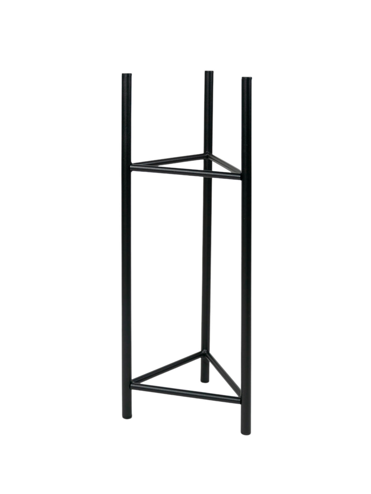 BLUMENSTÄNDER Metall  - Schwarz, Basics, Metall (23/60/23cm)
