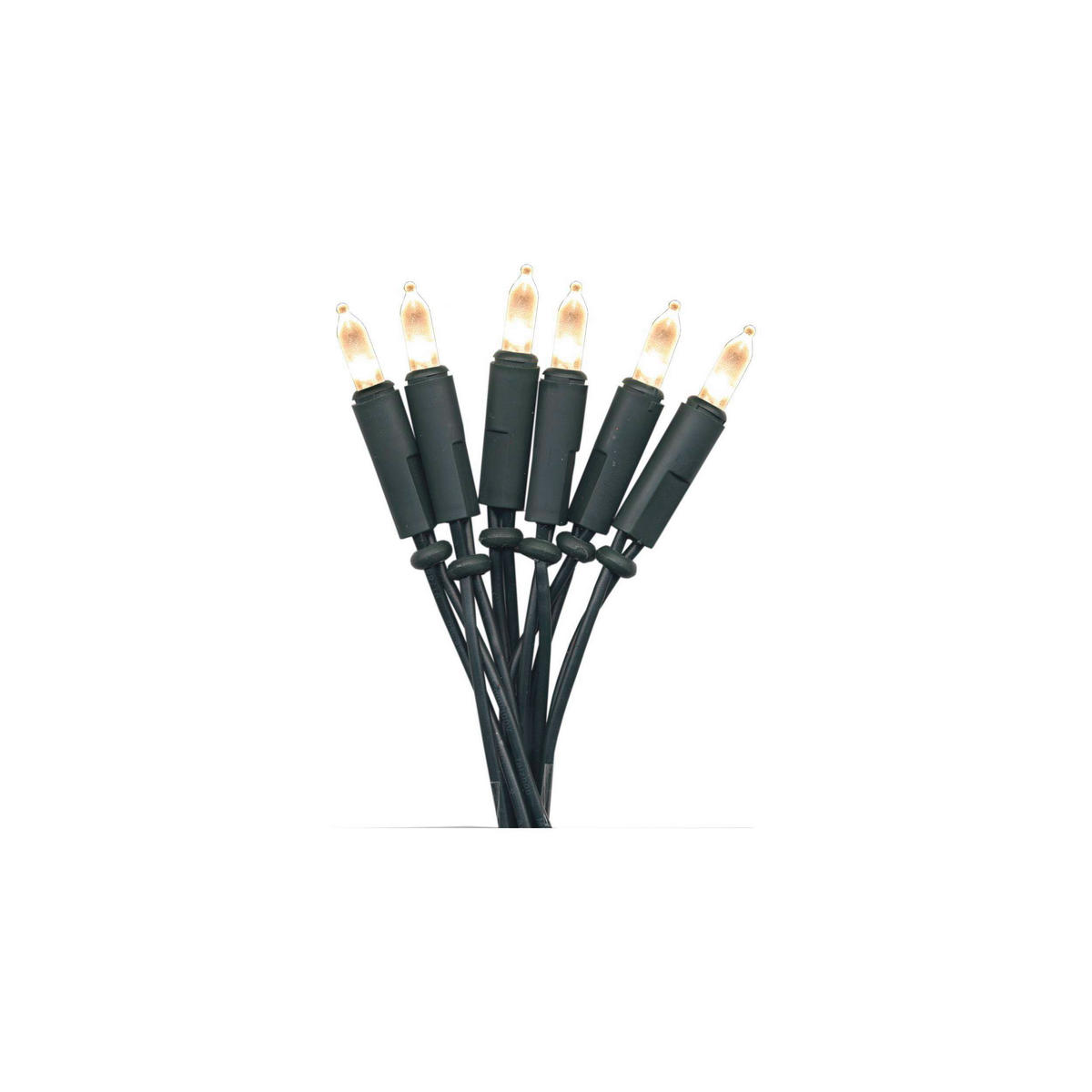 LICHTERKETTE 510 cm  - Grün, Basics, Kunststoff (510cm) - Eglo