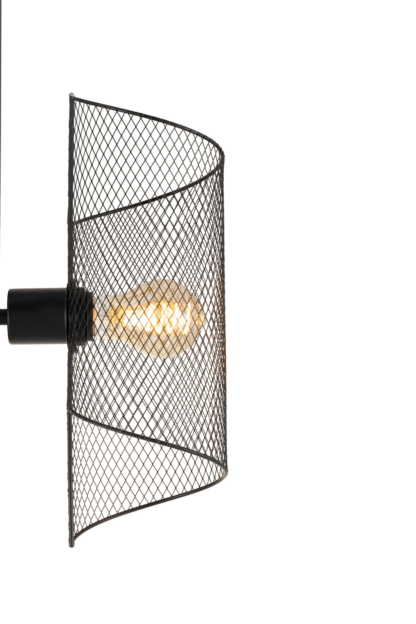 HÄNGELEUCHTE 36/12/53 cm  - Schwarz, Design, Metall (36/12/53cm) - Collet's Monde