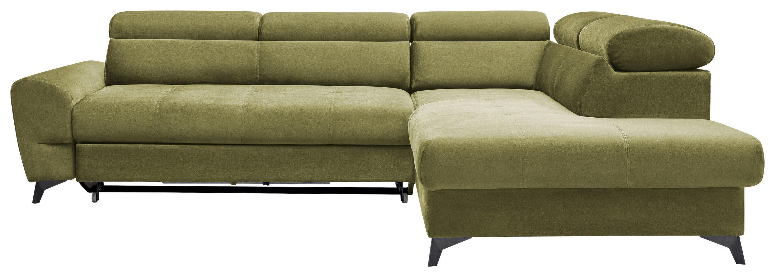 MID.YOU ROHOVÁ SEDAČKA, textil, olivově zelená