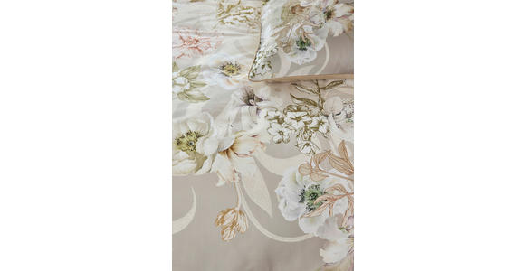 BETTWÄSCHE Exista Satin 160/210 cm  - Naturfarben, Basics, Textil (160/210cm) - Novel
