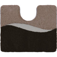 WC-VORLEGER Taupe 50/60 cm  - Taupe, Basics, Kunststoff/Textil (50/60cm) - Grund