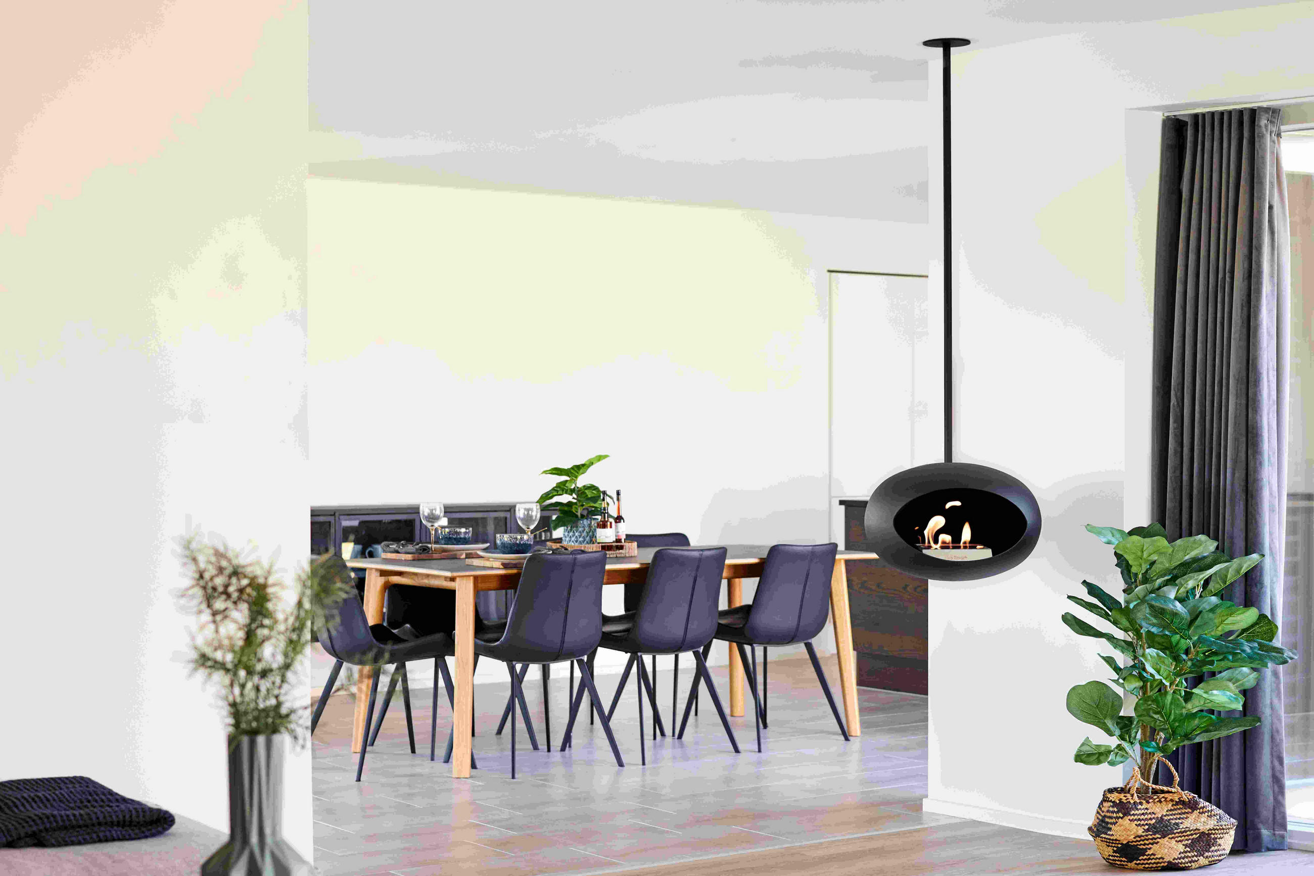 LE FEU DOME SKY KAMIN ETANOL - Basics, kovina (48/52/155cm)