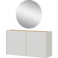 GARDEROBE 2-teilig  in 93/200/29 cm  - Kaschmir/Eichefarben, Design, Holzwerkstoff (93/200/29cm)
