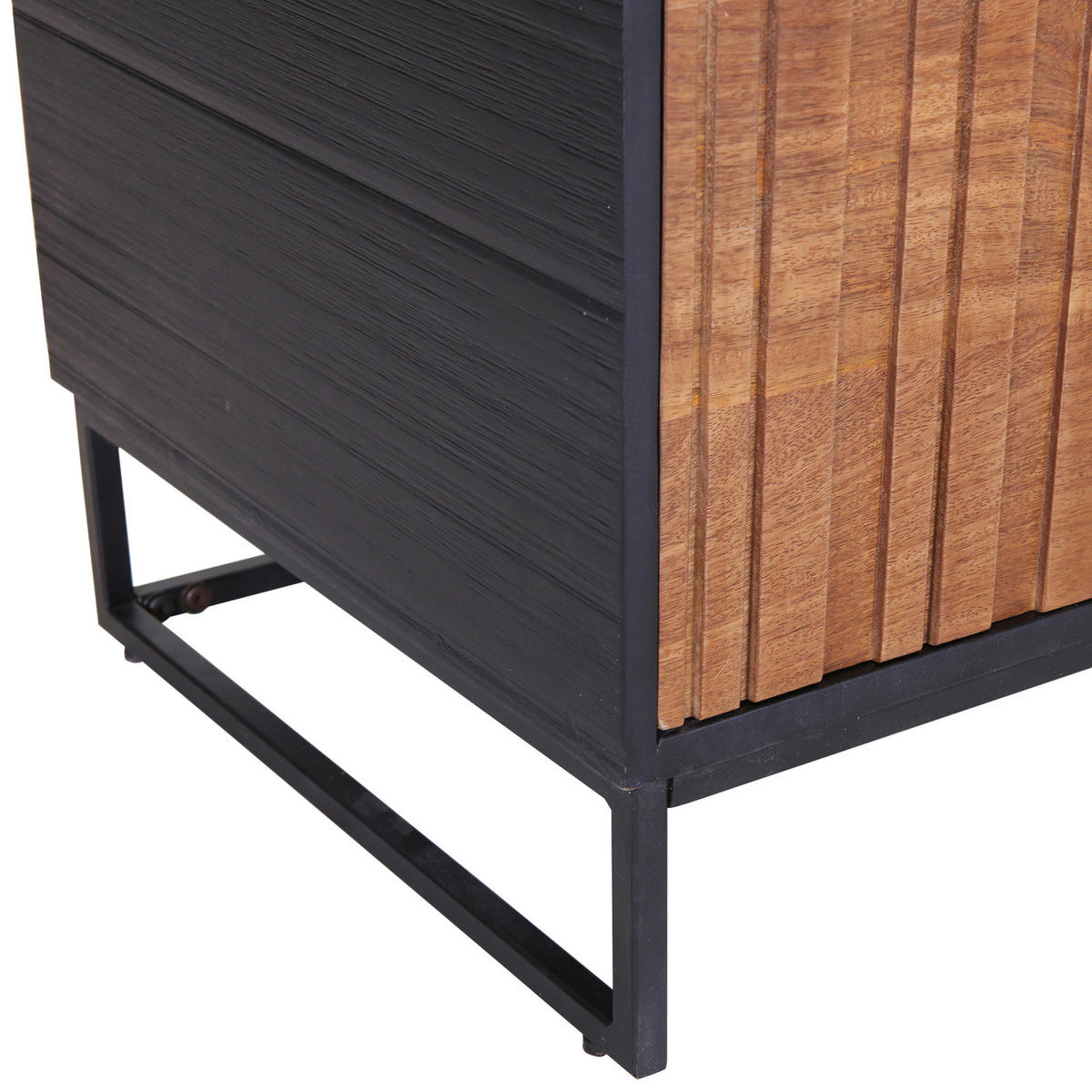 LOWBOARD  in 170/55/45 cm  - Schwarz/Braun, LIFESTYLE, Holz/Holzwerkstoff (170/55/45cm) - Landscape