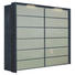 SCHWEBETÜRENSCHRANK 2-türig Mooreichefarben, Sahara - Mooreichefarben/Sahara, Design, Holzwerkstoff (240/240/69cm) - Visionight