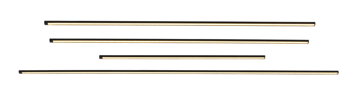 LED TRAKA - providno/crna, Trendi, plastika - Boxxx