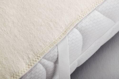 MATRATZENAUFLAGE - Naturfarben, Basics (90/200cm) - Bio:Vio