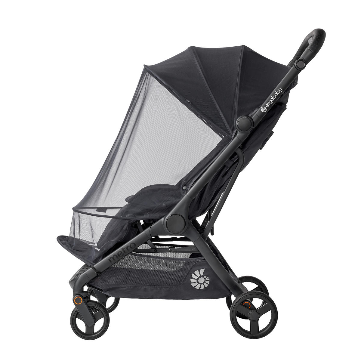 OPREMA ZA DEČJA KOLICA - crna, Osnovno, tekstil (6/43/39cm) - Ergo Baby