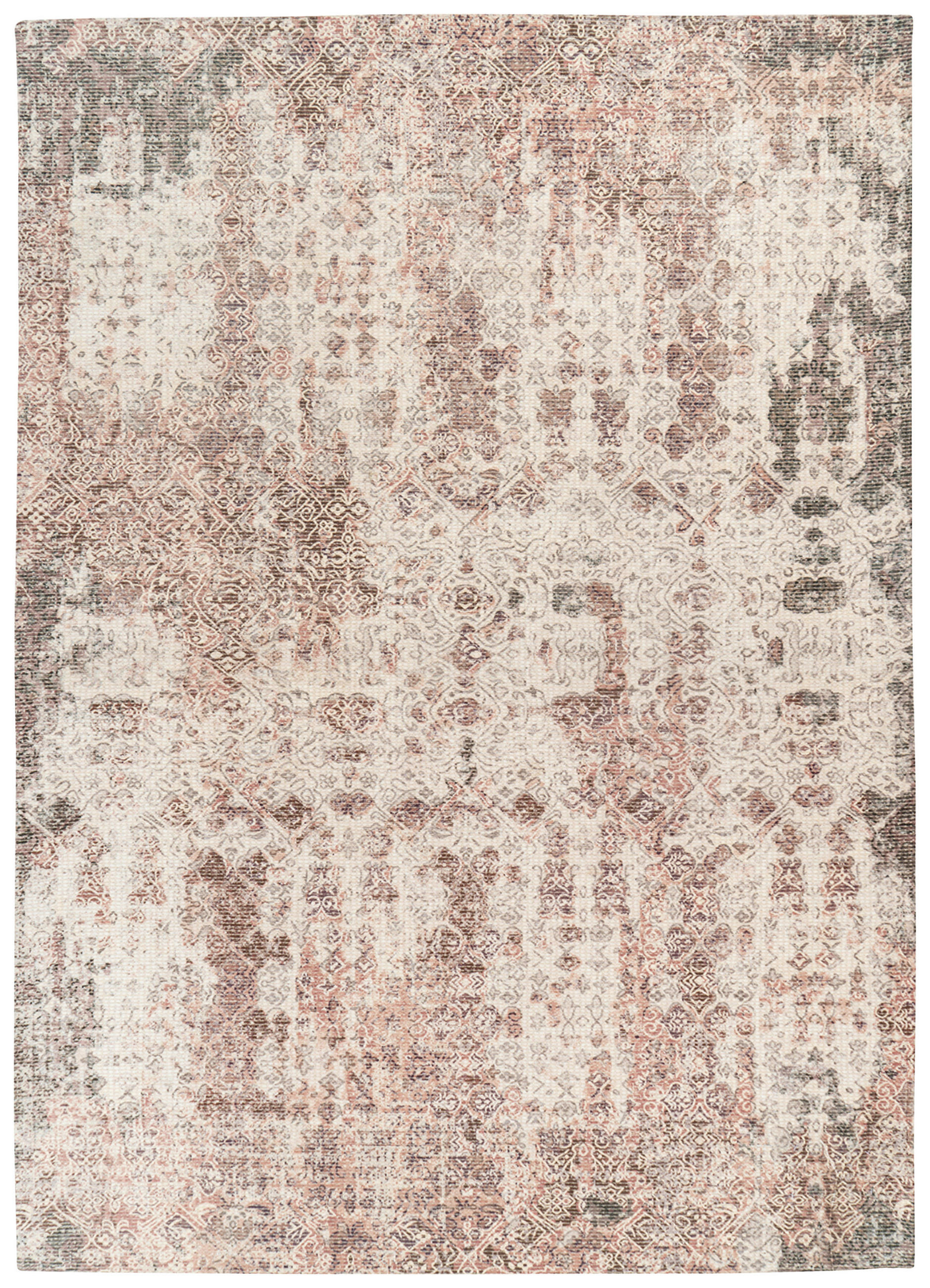 Kayoom Vintage-Teppich Percy 200 Rost 80x150 cm