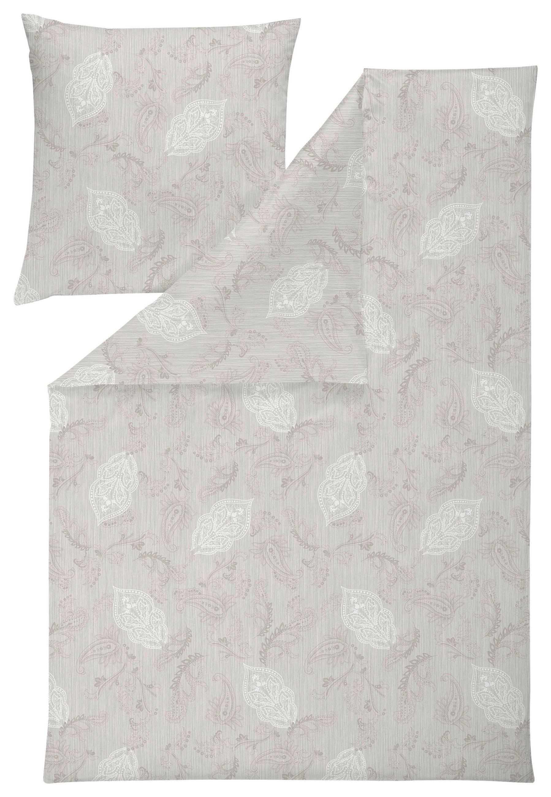 BETTWÄSCHE Atelier Flanell 135/200 cm  - Beige, Design, Textil (135/200cm) - Estella