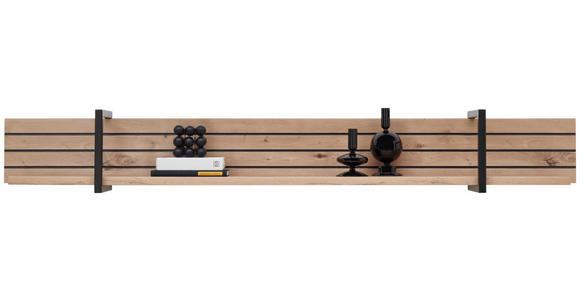 WANDBOARD Eiche Eiche Artisan - Eiche Artisan, MODERN, Holzwerkstoff (160/22/22cm) - Hom`in